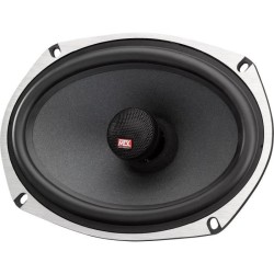 MTX TX669C Haut-parleurs voiture Coaxiaux 15x23cm 6x9 2 voies 120W RMS 4 Châs...