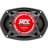 MTX TX669C Haut-parleurs voiture Coaxiaux 15x23cm 6x9 2 voies 120W RMS 4 Châs...