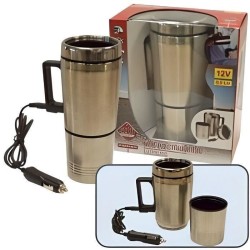 Mug électrique 12V- HTC EQUIPEMENTS- 0.5 Litre total, dont 0,2L pour le gobel...