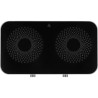 Plaque de cuisson infrarouge - SENCOR - SCP 2803BK SmoothCook - 3500 W - 2 fo...