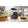 Hachoir a viande Série 4 - BOSCH - MFWS430B - 3 grilles de hachoir - Marche a...
