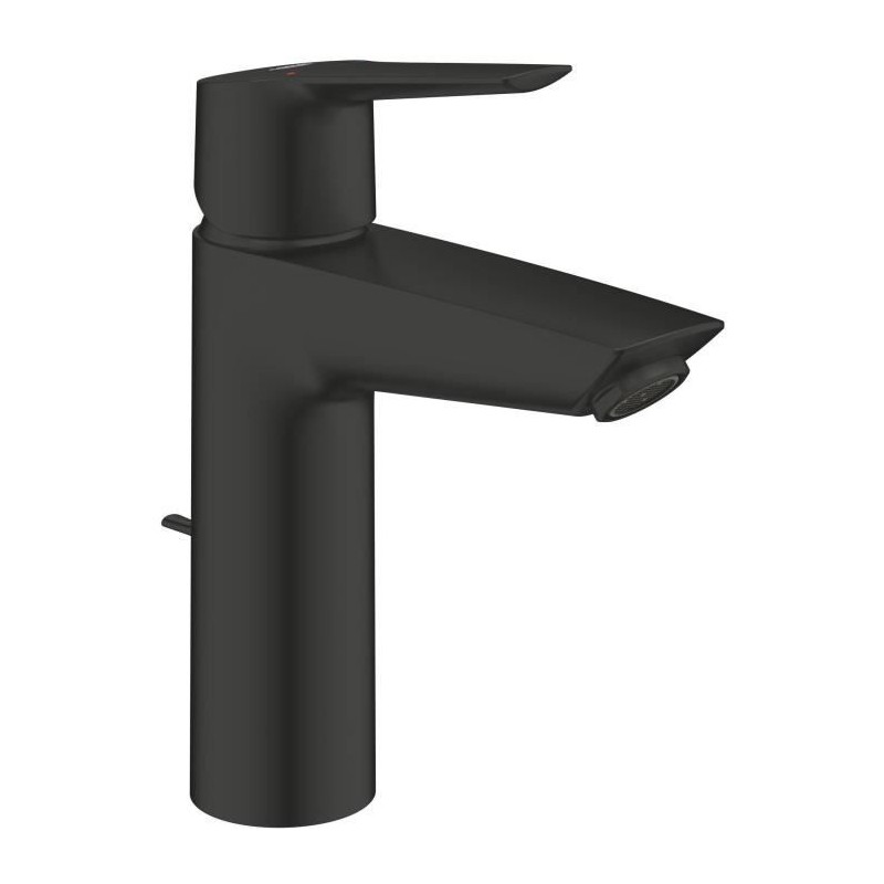 Mitigeur monocommande lavabo - GROHE Start - 234552432 - Noir mat - Taille M ...