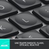 Clavier - Sans Fil - Logitech - MX Keys Mini - AZERTY - Rétroéclairé - Noir