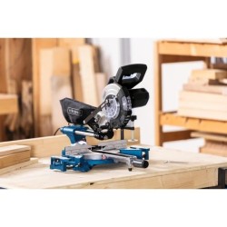Scie a onglet radiale - SCHEPPACH - HM 185 - 1400 W - Lame Ø 185 mm - Bois