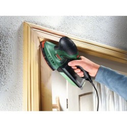 Ponceuse Multi Bosch - PSM 200 AES (Livrée avec 2 feuilles abrasives, Plateau...