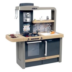 Cuisine évolutive Tefal de Smoby - Pour enfants des 3 ans - Avec plinthes amo...