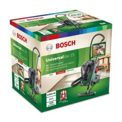 Aspirateur eau et poussiere Bosch - UniversalVac 15 - 1000W - 15L - Fonction ...