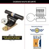 Antivol pour porte de garage basculante - MASTER LOCK - Barre de sécurité en ...