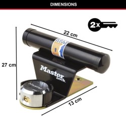 Antivol pour porte de garage basculante - MASTER LOCK - Barre de sécurité en ...