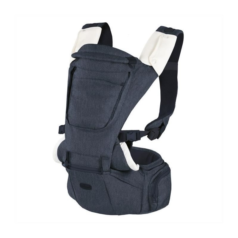 Porte-bébé Hip Seat Denim - CHICCO - Ergonomique - Mixte - Naissance a 15 kg
