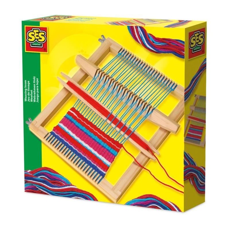 Jeu de Tissage - SES CREATIVE - Hobby - Activité manuelle - Jouet