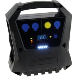 Compresseur sans fils - MICHELIN - Batterie 12V 7,2Ah 2100mA - voiture jusqu'...