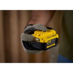 Pack batterie 18V 4 Ah + chargeur 2A - STANLEY FATMAX - Compatible avec la ga...