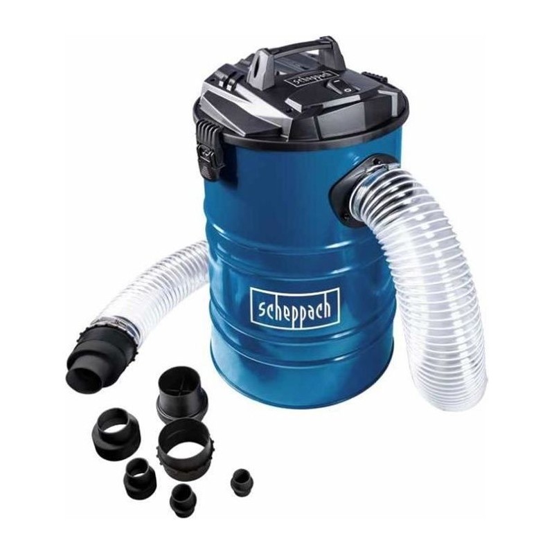 Aspirateur d'atelier Scheppach DC100 - Cuve inox 65L - 1200W