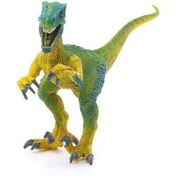 Figurine Vélociraptor, taille 18 cm, SCHLEICH 14585 Dinosaurs, Pour