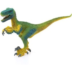 Figurine Vélociraptor, taille 18 cm, SCHLEICH 14585 Dinosaurs, Pour