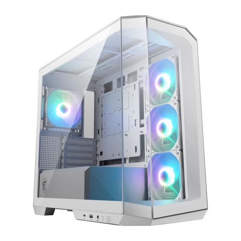 Boîtier PC - MSI - MAG PANO M100R PZ - Blanc