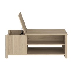 Table Basse BETTY - Chene - Rectangulaire - 110 x 42 x 60 cm