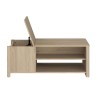 Table Basse BETTY - Chene - Rectangulaire - 110 x 42 x 60 cm