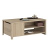 Table Basse BETTY - Chene - Rectangulaire - 110 x 42 x 60 cm
