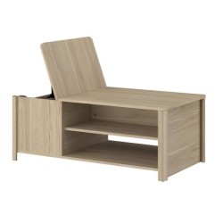 Table Basse BETTY - Chene - Rectangulaire - 110 x 42 x 60 cm