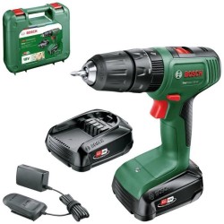 Perceuse visseuse a percussion Bosch EasyImpact 18V40 + (2xbatterie 2,0Ah) + ...