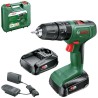 Perceuse visseuse a percussion Bosch EasyImpact 18V40 + (2xbatterie 2,0Ah) + ...