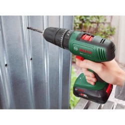 Perceuse visseuse a percussion Bosch EasyImpact 18V40 + (2xbatterie 2,0Ah) + ...
