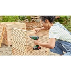Perceuse visseuse a percussion Bosch EasyImpact 18V40 + (2xbatterie 2,0Ah) + ...