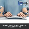 Clavier - Sans fil - Logitech - ERGO K860 - AZERTY - Ergonomique avec repose-...