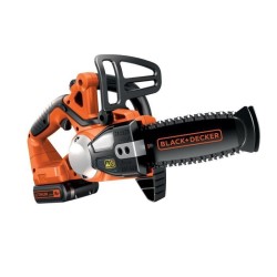 Scie élagueuse électrique sans fil + batterie 2Ah + chargeur - BLACK&DECKER -...
