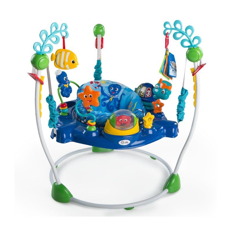 BABY EINSTEIN NEPTUNE Aire d'éveil bébé multi-jouets, Cadeau Noel bébé, pivot...