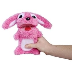 Smoby - Screamerz - Peluche intéractive amusante - Lapin - 27 cm - Bruits en ...