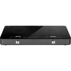 Plaque de cuisson a double induction - SENCOR - SCP 4201GY - 3500 W - 2 foyer...