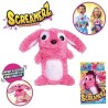 Smoby - Screamerz - Peluche intéractive amusante - Lapin - 27 cm - Bruits en ...
