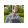 Enrouleur de tuyau GARDENA CleverRoll M métal – Tuyau Classic 25m Ø15mm – Ada...