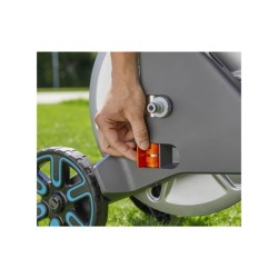 Enrouleur de tuyau GARDENA CleverRoll M métal – Tuyau Classic 25m Ø15mm – Ada...