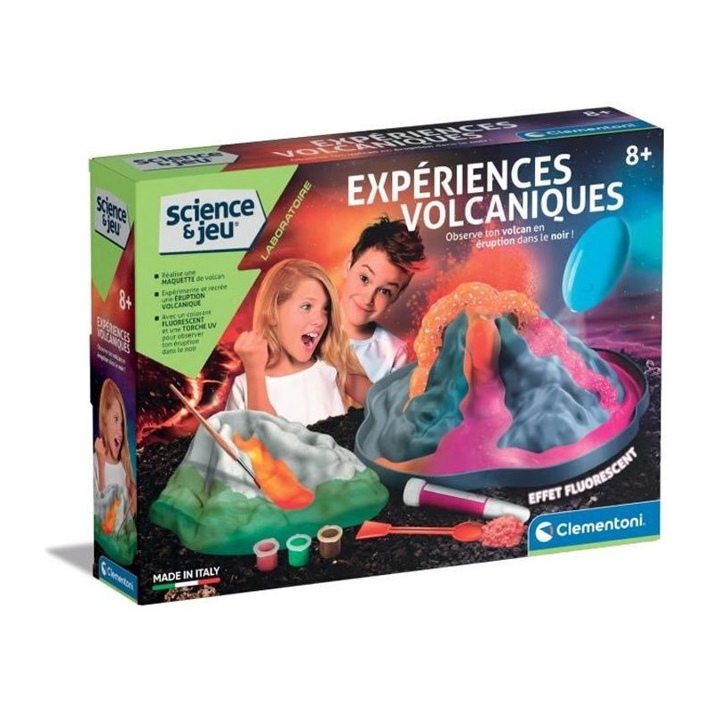 Clementoni - 52629 - Expériences volcaniques