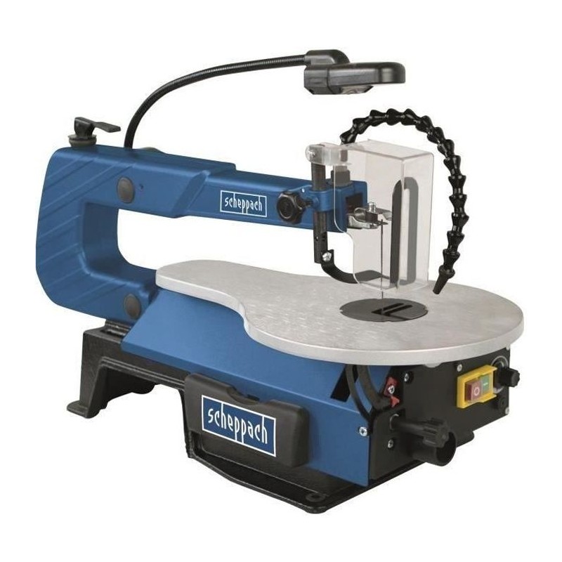 Scie a chantourner - Scheppach - SD1600V - Hauteur/Profondeur de coupe 50/406...
