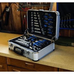 Mallette a outils de 102 pieces - SCHEPPACH - TB150 - Outils en acier chrome ...
