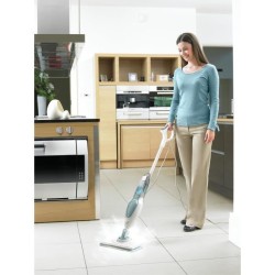 BLACK+DECKER - FSM16CD-QS - Balai nettoyeur vapeur 3 en 1  1600W - 2 microfib...