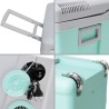 Glaciere thermoélectrique INCASA 40L - Alimentation 12/220V - Vert - Idéale p...