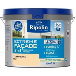 RIPOLIN PROTECTION EXTREME FACADE TON PIERRE Mat 10 L