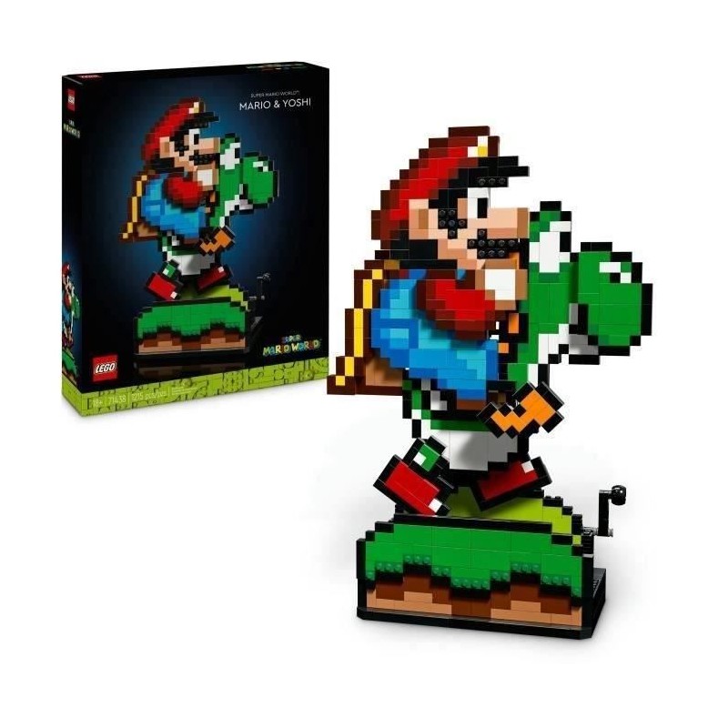 LEGO Super Mario 71438 Super Mario World™ Mario et Yoshi
