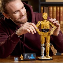LEGO Star Wars 75398 C-3PO - Figurine de Droide a Construire - Maquette pour ...