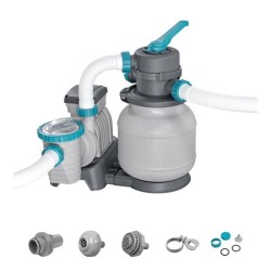 Filtre a sable / pompe de filtration pour piscine jusqu'a 42 m3- Bestway - 6 ...