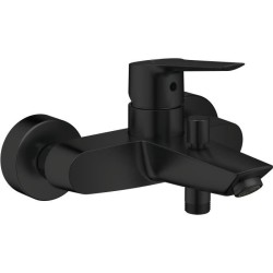 Mitigeur monocommande bain/douche - GROHE Start - Noir mat - Montage mural ap...