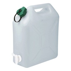 Jerrycan extra-fort - [MARQUE] - avec robinet eau propre 5 litres - Blanc et ...