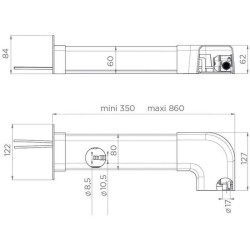 Pompe de relevage de condensats - SFA - Sanicondens Clim Pack S - Goulotte bl...