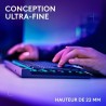 Clavier gamer - Sans fil - Logitech G - G515 TKL Lightspeed - AZERTY - Mécani...